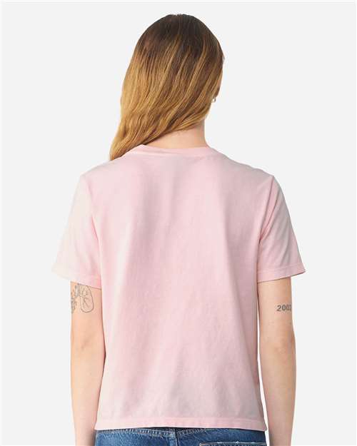 Women's Garment-Dyed Tee – On Model – Back