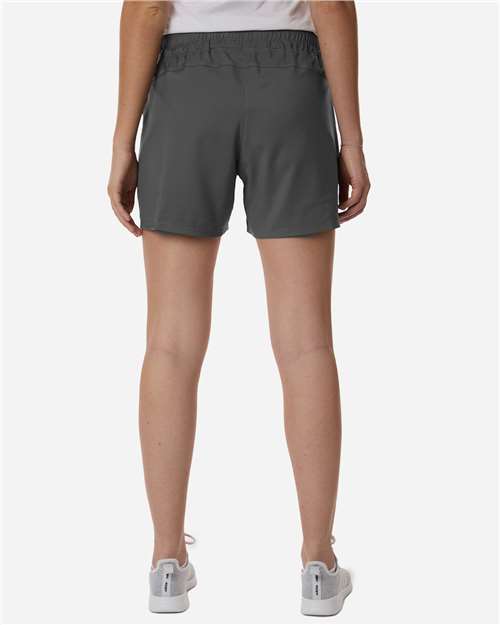 Women's D4T Woven 3" Shorts – On Model – Back