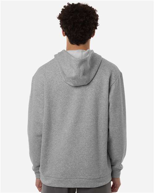 Men's Fleece Hooded Sweatshirt – On Model – Back