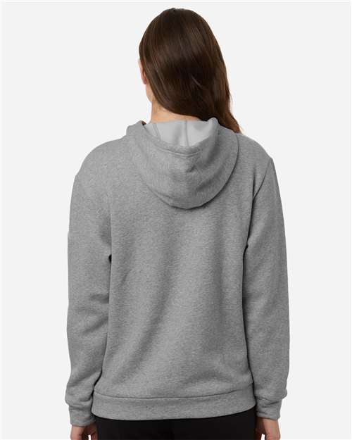 Women's Fleece Hooded Sweatshirt – On Model – Back