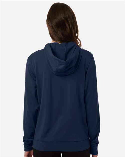 Women's Game & Go Fleece Full-Zip Hooded Sweatshirt – On Model – Back