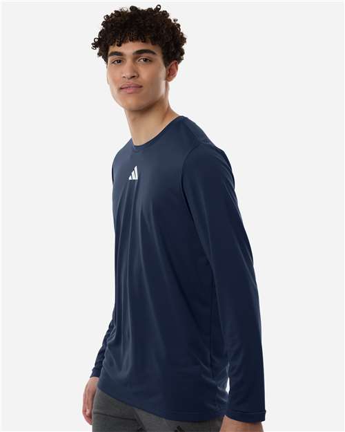 Men's Pregame Long Sleeve T-Shirt – On Model – Side