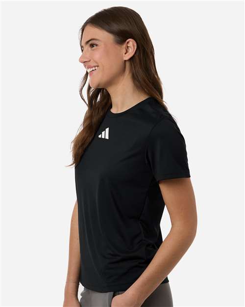 Women's Pregame T-Shirt – On Model – Side