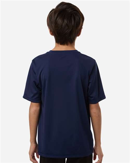 Youth Pregame T-Shirt – On Model – Back