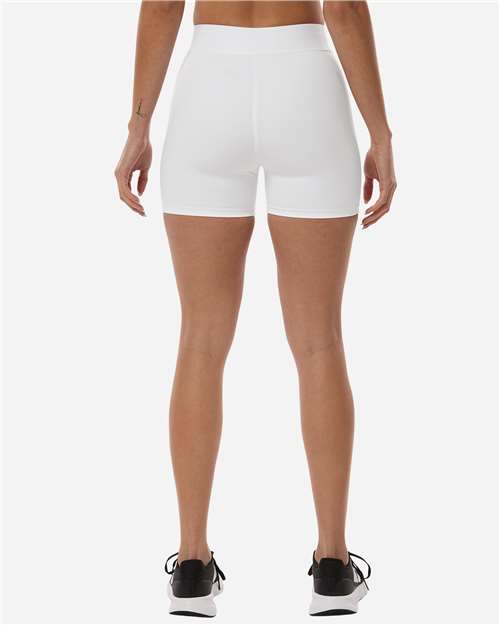 Women's Techfit Compression Shorts – On Model – Back