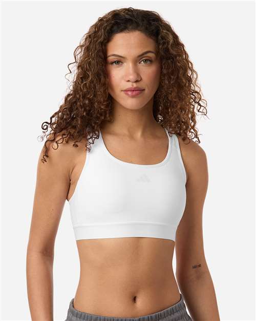 Women's Techfit Compression Racerback Sports Bra – On Model