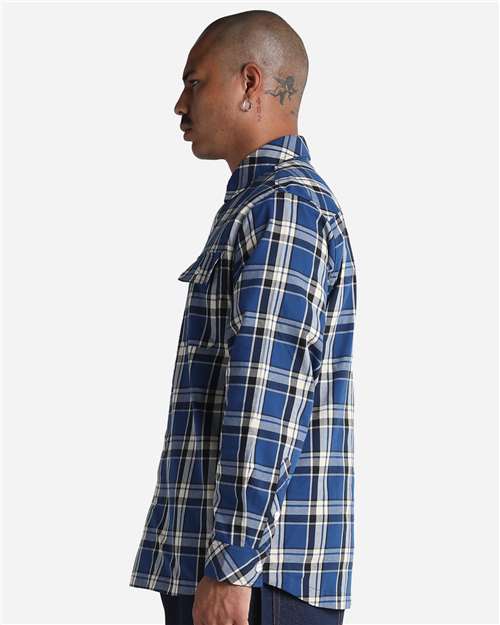 Unisex Plaid Jacket 2.0 – On Model – Side