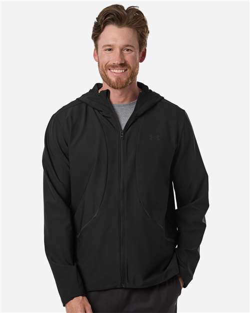 Men's Unstoppable Woven Full-Zip Jacket – On Model