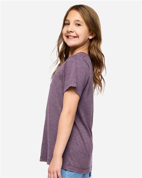 Youth Vintage Wash Tee – On Model – Side