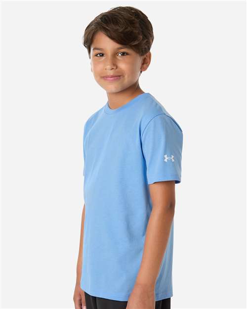Youth Athletics T-Shirt – On Model – Side