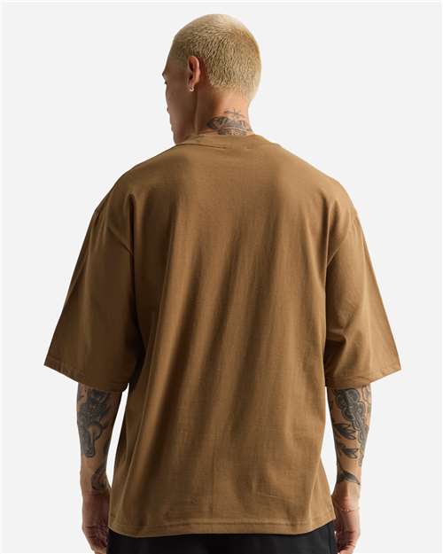 Unisex Max Heavyweight Oversized Tee – On Model – Back