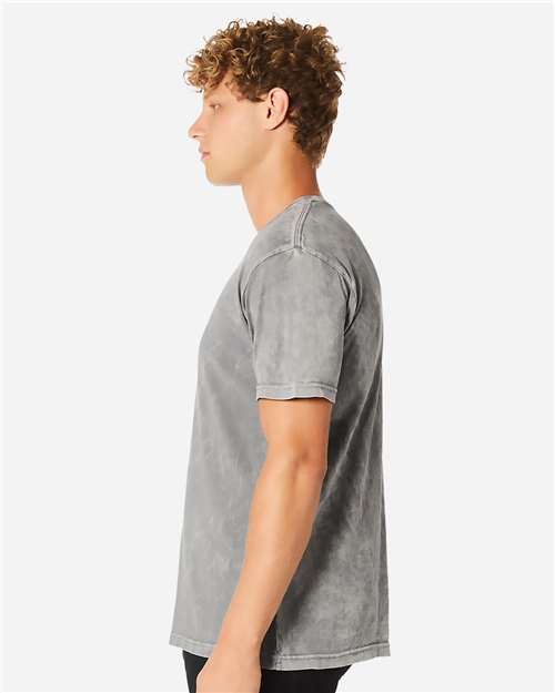 Unisex Vintage Tee – On Model – Side