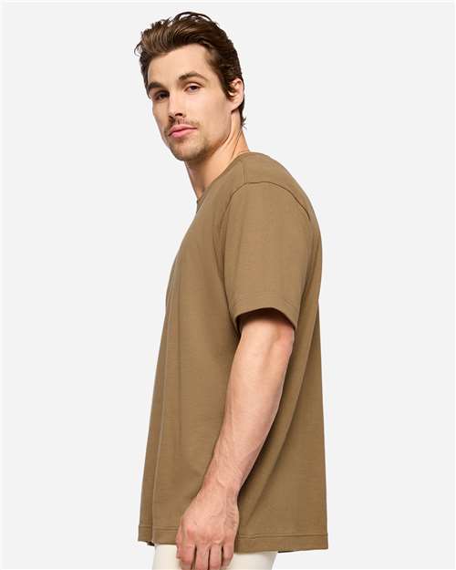 Unisex Heavyweight Tee – On Model – Side