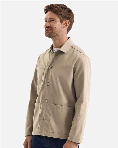 Unisex Utility 2.0 Chore Jacket – On Model – Side