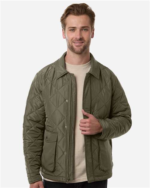Men's Diamond Quilted Jacket