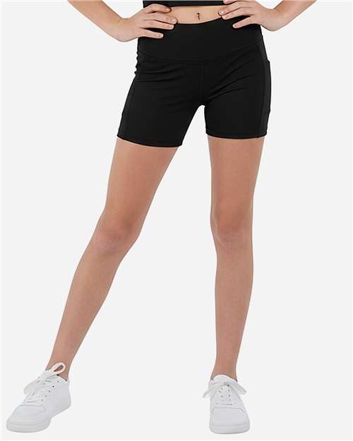 Youth Zen Sport Shorts – On Model