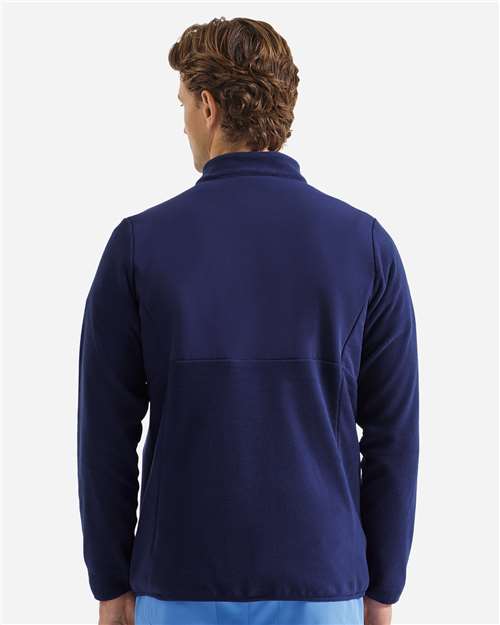 Men's Agility Panelled Fleece Full-Zip Jacket – On Model – Back