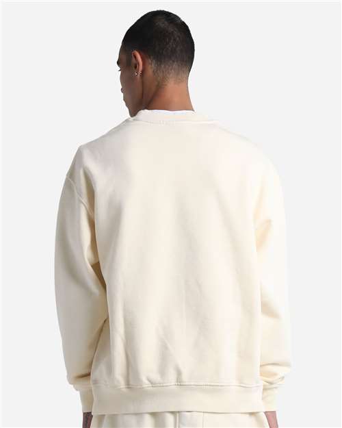 Unisex Max Heavy Garment-Dyed Crewneck Sweatshirt – On Model – Back