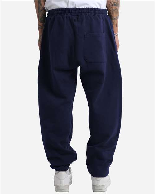 Unisex Max Heavy Garment-Dyed Sweatpants – On Model – Back