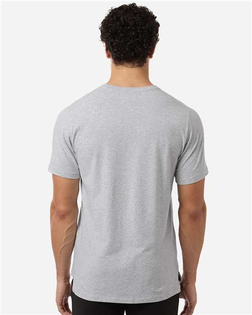 Men's Aviation Split Hem T-Shirt – On Model – Back