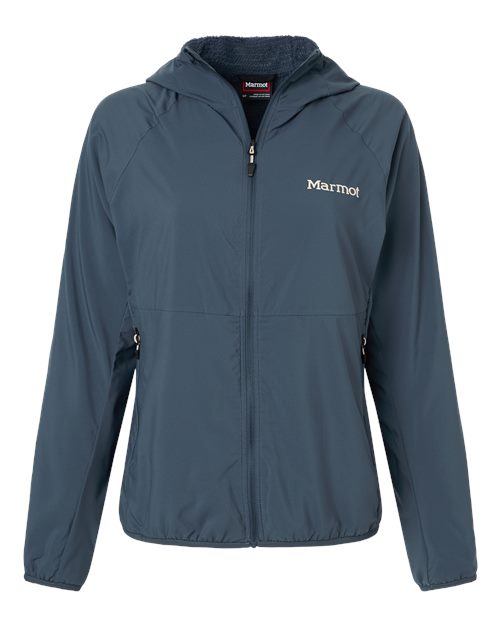 Women's Aerothermal Soft Shell Hooded Jacket – On Model