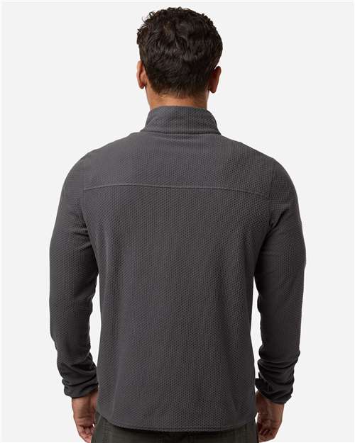 Men's Air Fleece Quarter-Zip Pullover – On Model – Back