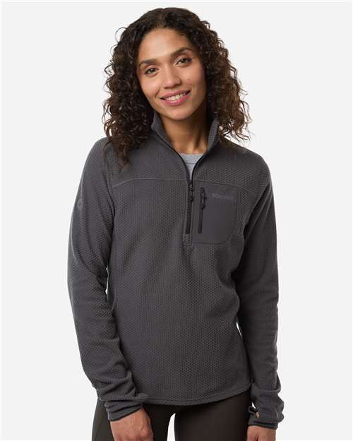 Women's Air Fleece Quarter-Zip Pullover – On Model