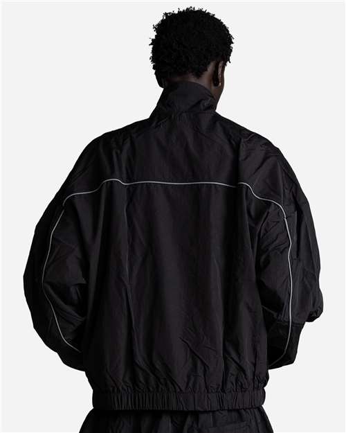 Unisex Wind OPPS Reflective Jacket – On Model – Back