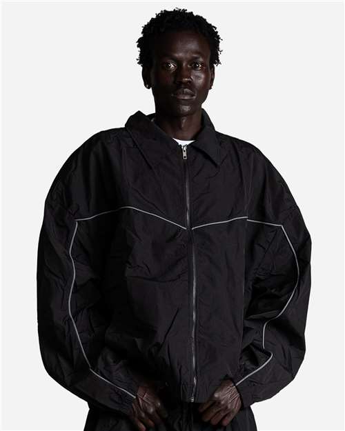 Unisex Wind OPPS Reflective Jacket – On Model