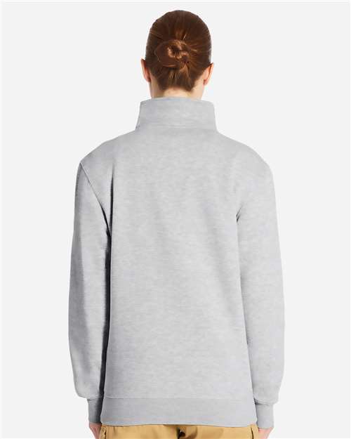 Unisex Premium Quarter-Zip Pullover – On Model – Back