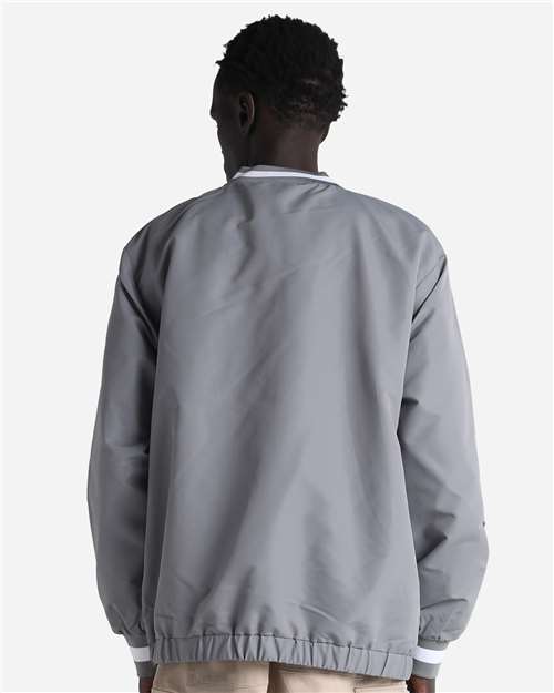 Unisex Crewneck Windbreaker – On Model – Back