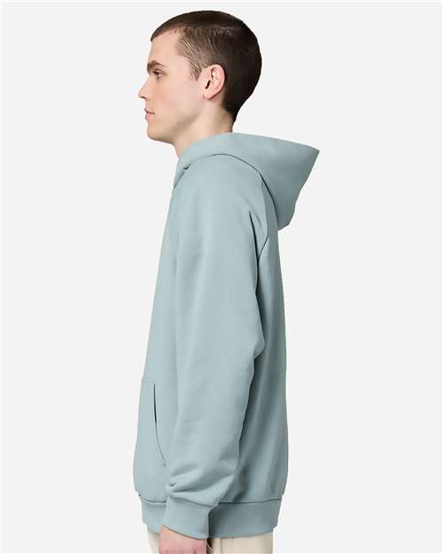 Unisex Heavy Core Hoodie Sweatshirt – On Model – Side