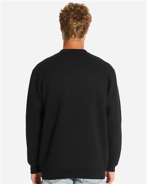 Unisex Heavyweight Crewneck Sweatshirt – On Model – Back