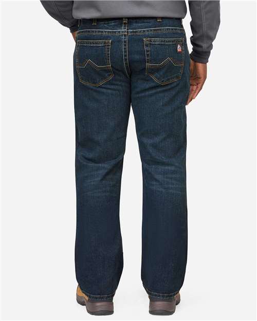 Men's Bootcut Jeans – On Model – Back
