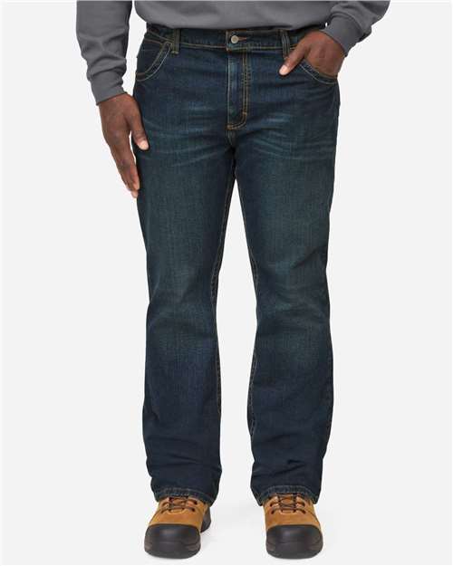 Men's Bootcut Jeans – On Model