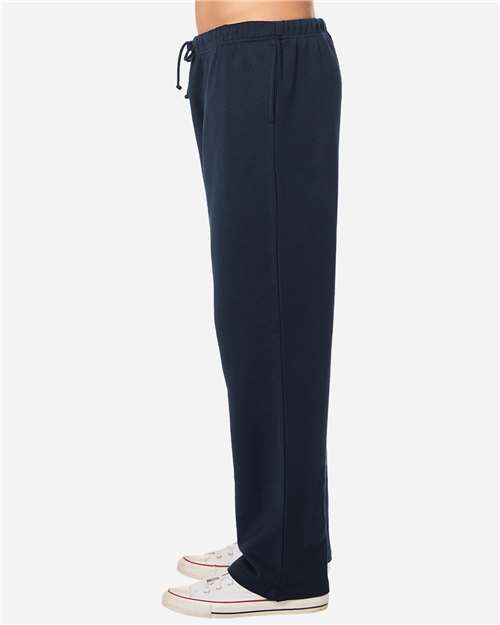 Unisex Straight Leg Sweatpants – On Model – Side