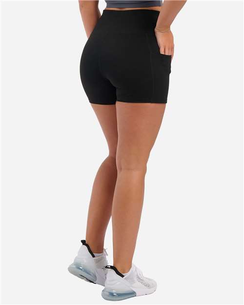 Women's Zen Sport Shorts – On Model – Back