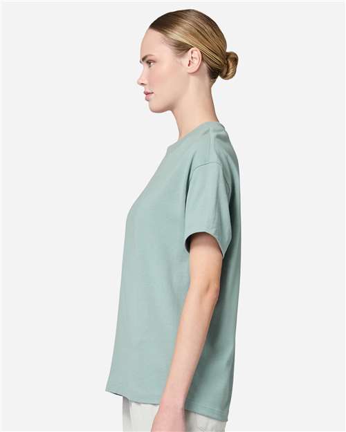 Unisex Heavy Core Tee – On Model – Side