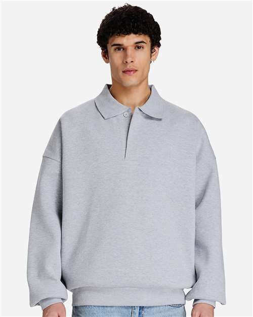 Unisex Element Polo Collar Crewneck Sweatshirt