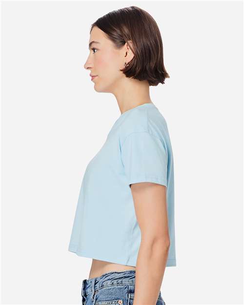 Women's Crop Tee – On Model – Side