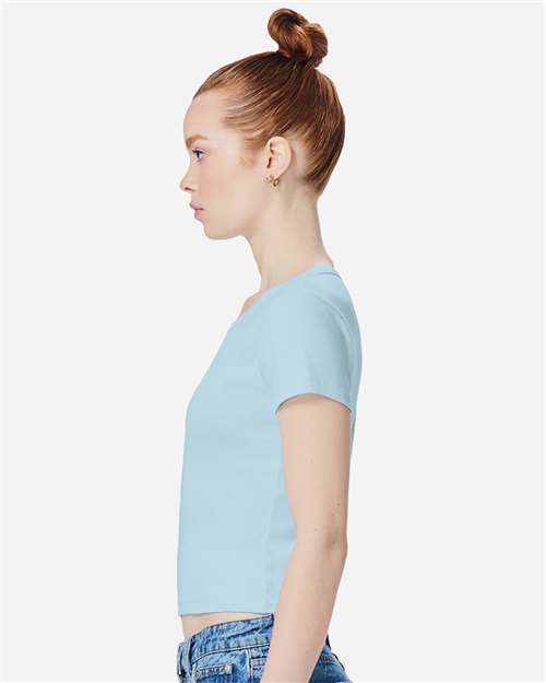 Women's Baby Tee – On Model – Side