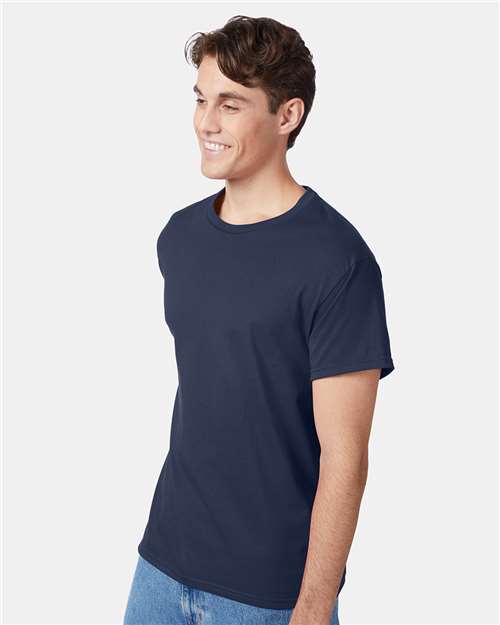 Unisex Authentic T-Shirt – On Model – Side