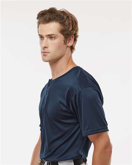 Men's B-Core Placket Jersey – On Model – Side