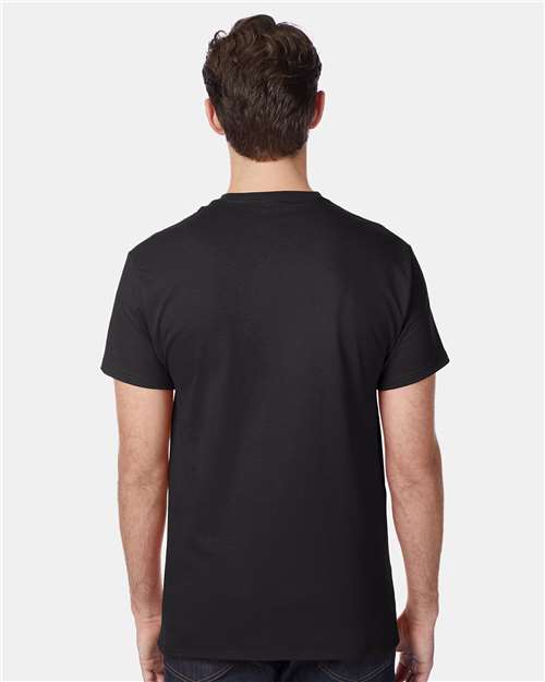 Unisex Authentic Pocket T-Shirt – On Model – Back