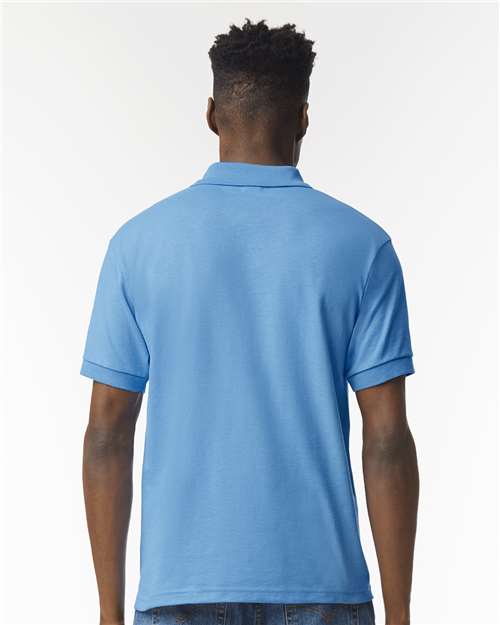 Unisex DryBlend® Polo – On Model – Back