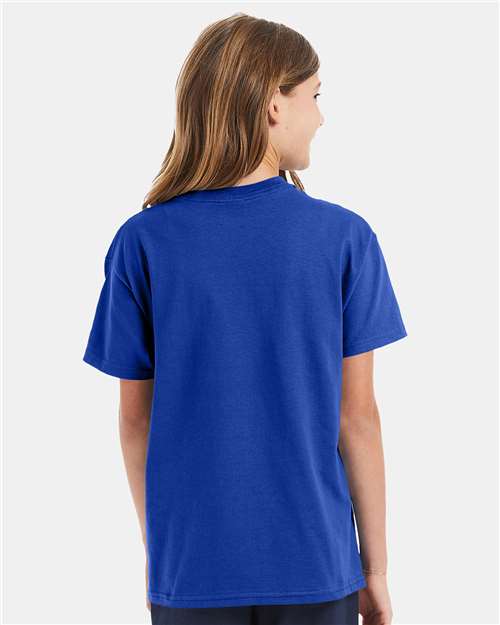 Youth Authentic T-Shirt – On Model – Back