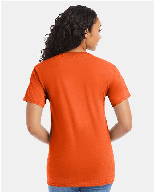 Unisex Essential-T T-Shirt – On Model – Back