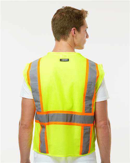 Unisex Ultra-Cool™ Multi-Pocket Vest – On Model – Back