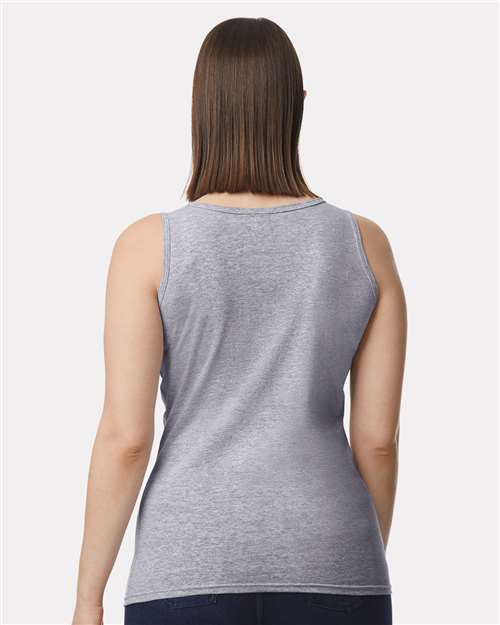 Women's Softstyle® Tank Top – On Model – Back