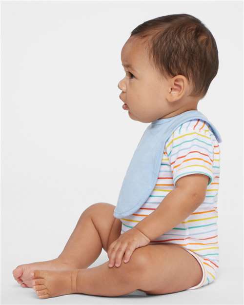 Infant Premium Jersey Bib – On Model – Side